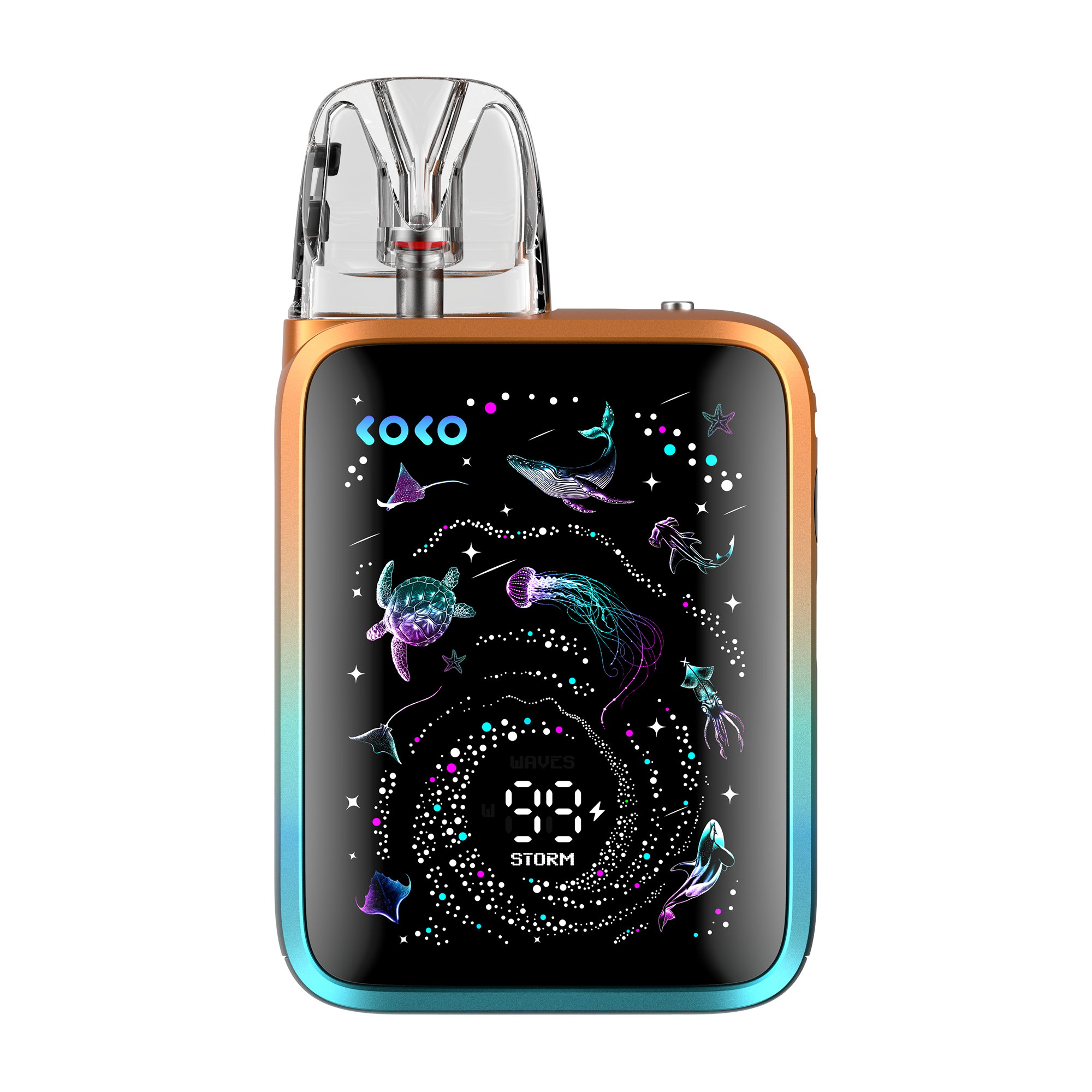 Uwell CALIBURN G5 KOKO square pod system in premium matte finish.