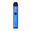 Vaper using the CALIBURN A3 button-lock feature for safety
