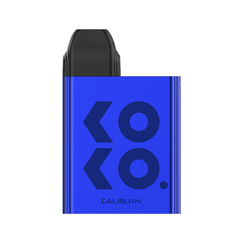 UWELL CALIBURN KOKO original square-pod system with chain attachment and iconic charcoal grey design